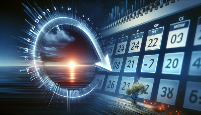 Understanding the Impact of Debt Consolidation on Future Loans: Impact Explained | DCL A credit report displaying a temporary score dip, with a calendar and a graph indicating long-term financial improvement.