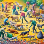 Community Cleanups with Dogs: A Global Movement for Cleanliness