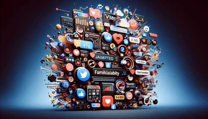 A lively TikTok interface featuring a custom challenge, users actively engaging, vibrant brand elements, and storytelling visuals.