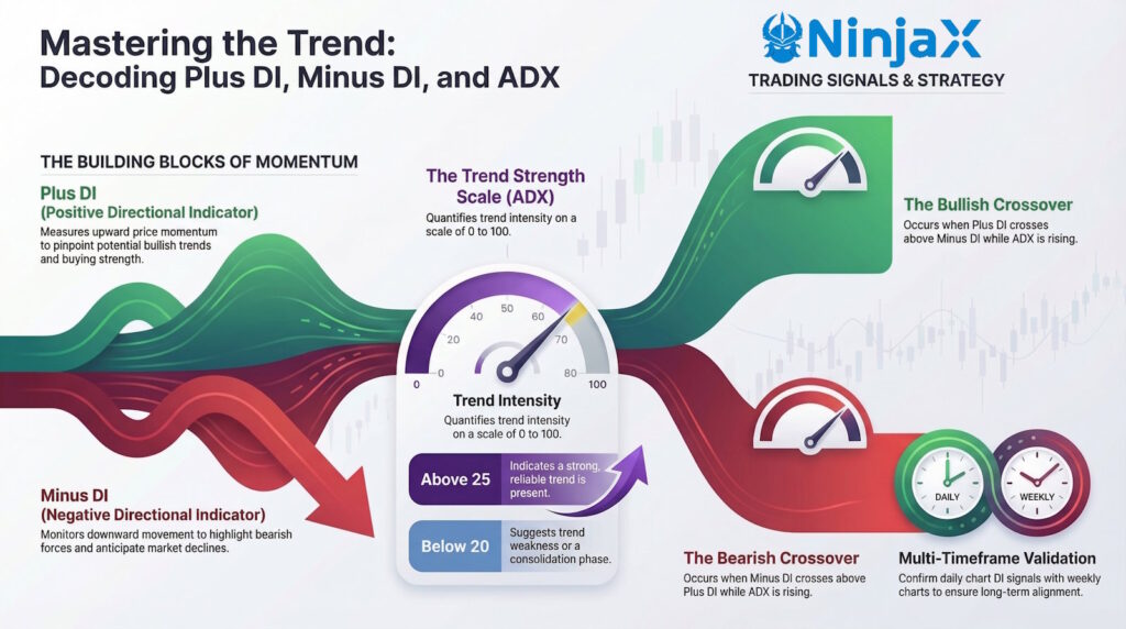 Plus DI and Minus DI: Unveiling ADX Trend Secrets