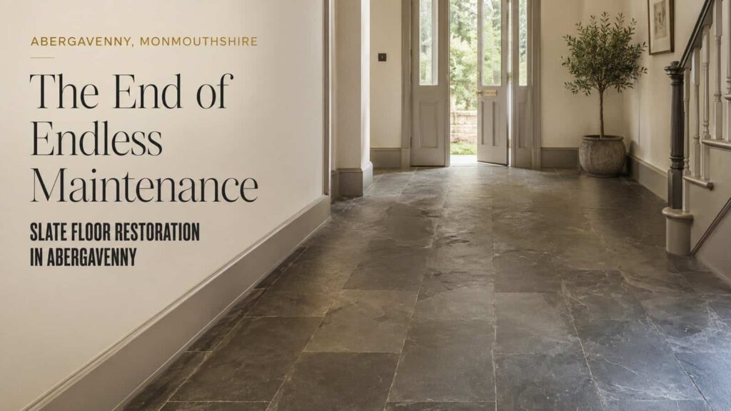 Slate Floor Restoration Services Available in Abergavenny